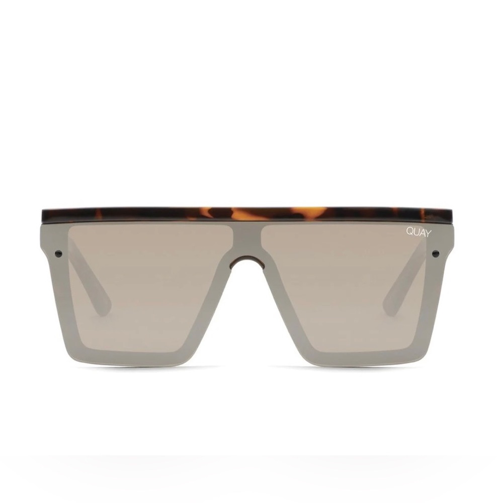 Quay Hindsight Sunglasses - TORT/BROWN